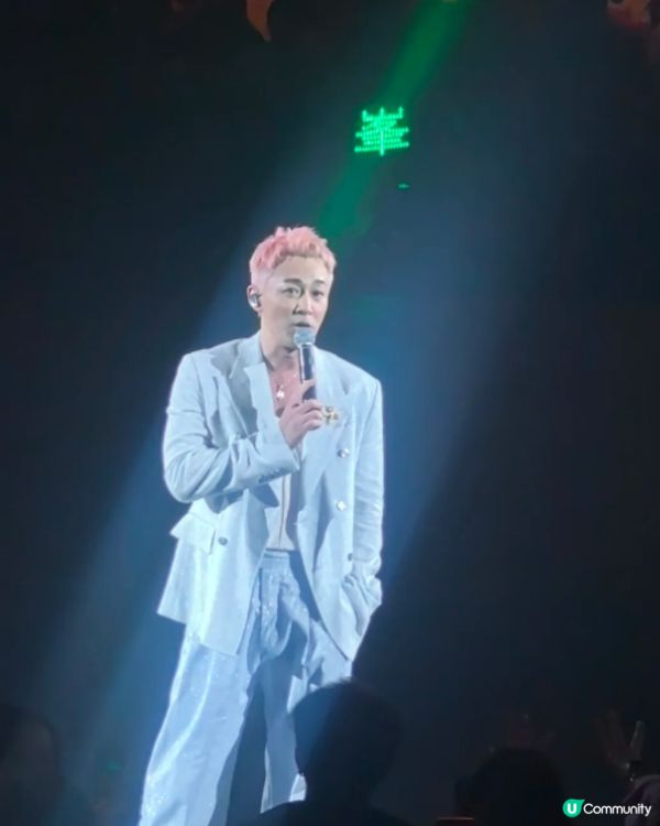 林峯唱到入晒心，感動到喊！😭