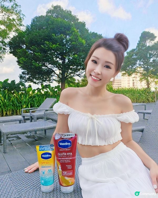 大家都知我最鍾意做運動，所以我一定要揀強效又清爽嘅身體防曬產...