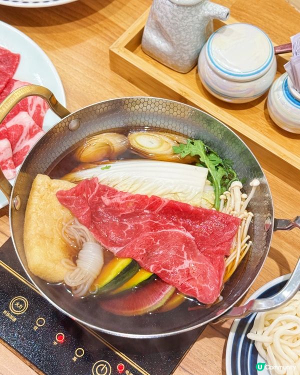 銅鑼灣壽喜燒🤤  398蚊二人套餐！