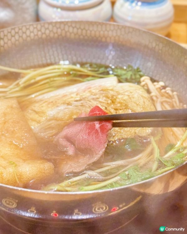 銅鑼灣壽喜燒🤤  398蚊二人套餐！