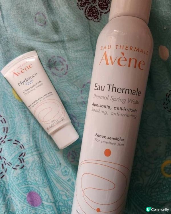 💦  乾肌救星！舒護活泉水噴霧+長效保濕乳霜