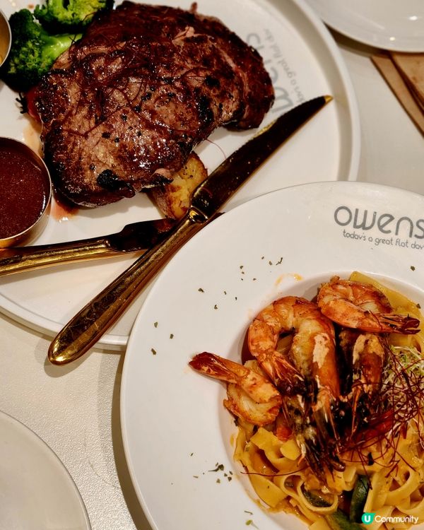 太子｜發現超抵食套餐‼️｜牛扒・虎蝦意粉・焗扇貝・窩夫雪糕 