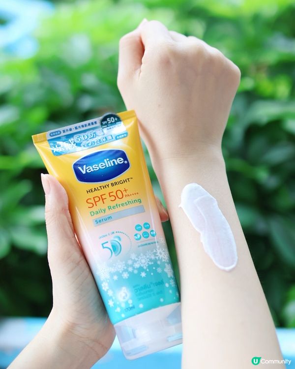凡士林最新☀️日常涼感防曬身體精華液 