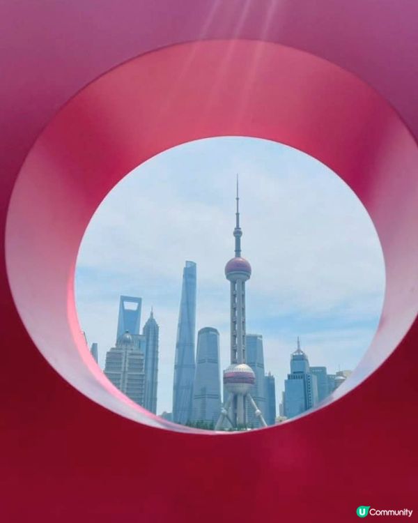 上海東方明珠塔日與夜