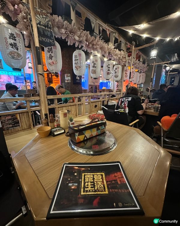 露營風！晚市人均$108起！即享日本師傅即叫即製盛宴！