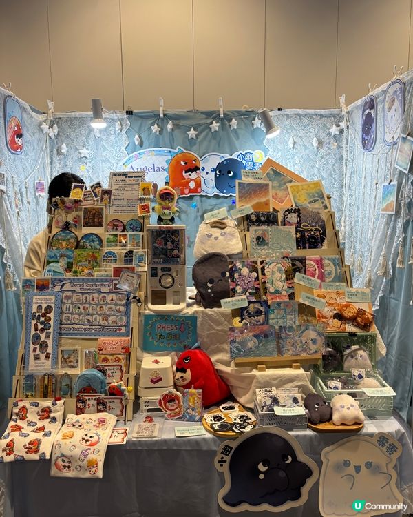 一連兩日香港插畫及文創展😍 有好多有才嘅藝術家大開眼界🥰