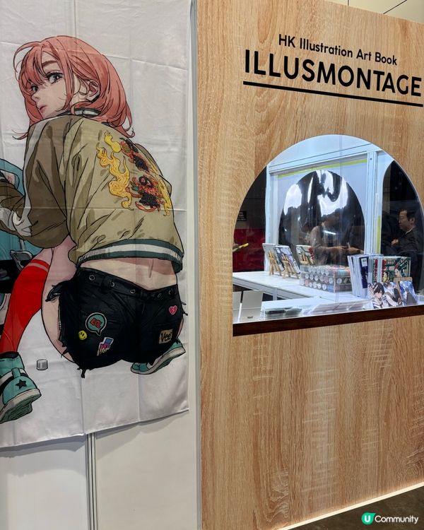 一連兩日香港插畫及文創展😍 有好多有才嘅藝術家大開眼界🥰