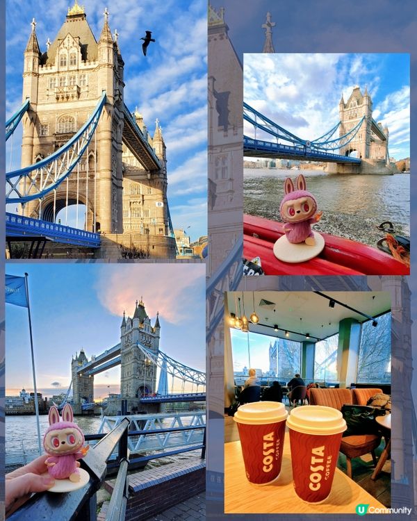 欣賞倫敦塔橋打卡好地方📸 夕陽美景醉人🌇