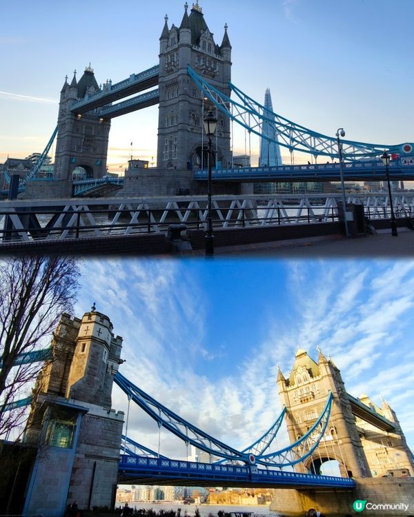 欣賞倫敦塔橋打卡好地方📸 夕陽美景醉人🌇