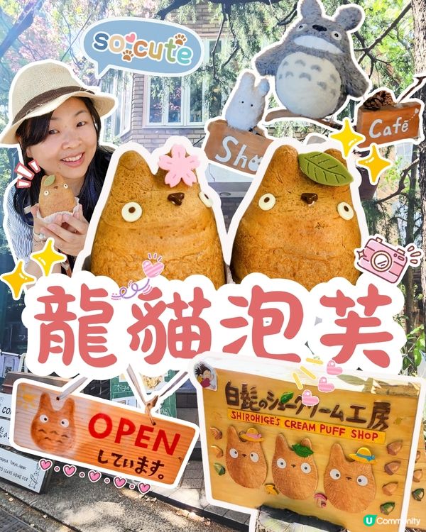 🔥東京朝聖地🔥吞龍貓落肚😱⁉️超可愛‼️🍰