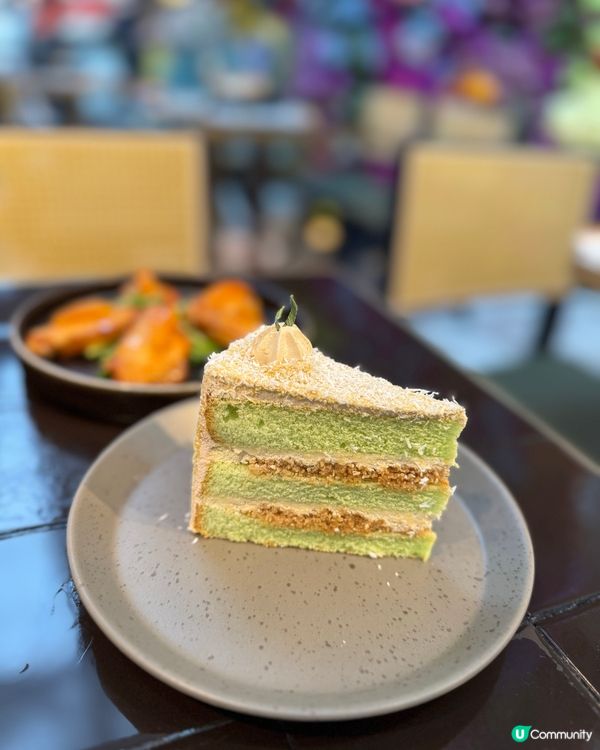 朗豪坊 超好飲🥥椰奶漸層宇治抹茶🍵