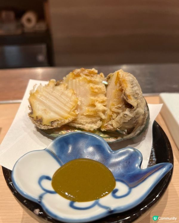 中環天婦羅Omakase天花板🍤日藉大廚席前即炸花竹蝦海膽😍