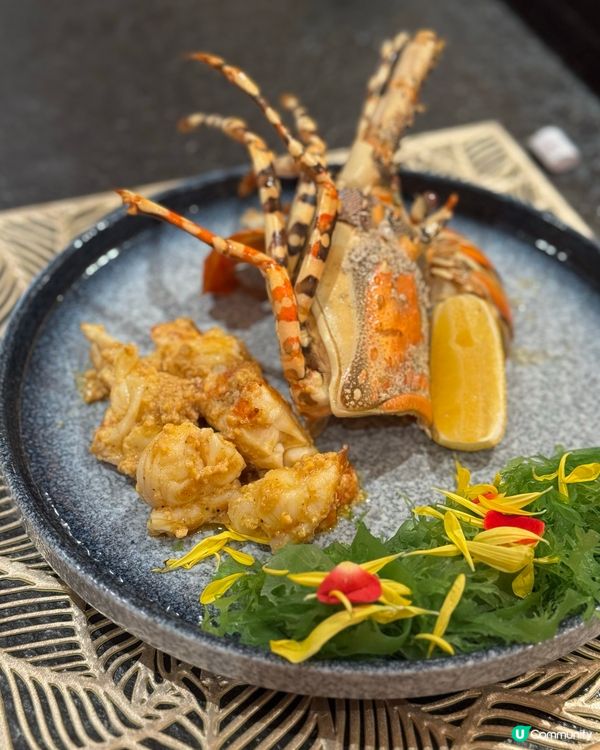 $880 鐵板燒套餐 食大大隻龍蝦🦞 鵝肝 刺身