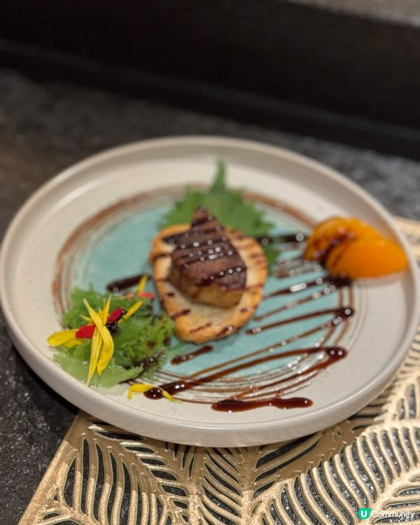 $880 鐵板燒套餐 食大大隻龍蝦🦞 鵝肝 刺身