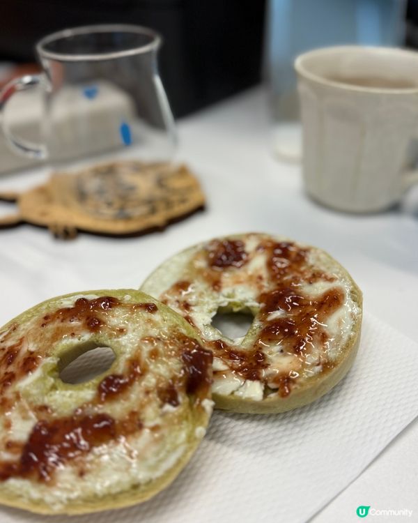 檳城酸種貝果🥯 簡約美味😋 份量剛好！