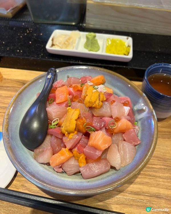 中午時段八折優惠超豐富丼飯