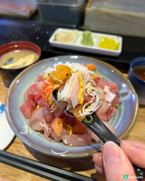 中午時段八折優惠超豐富丼飯