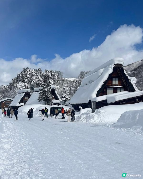 ❄️銀白雪景的童話世界🗻