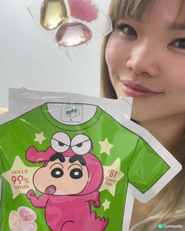 超香出咗蠟筆小新版洗衣珠