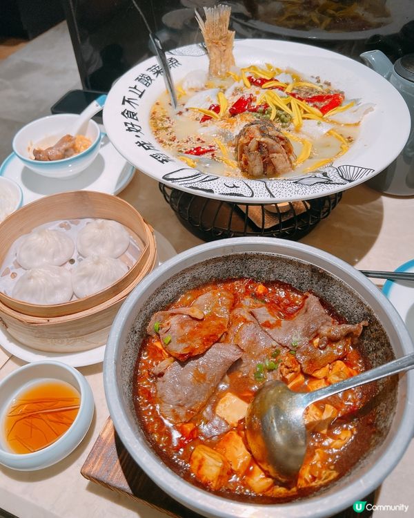東涌東薈城美味推薦🤩和牛麻婆豆腐煲x酸菜魚😋🍲👍🏻