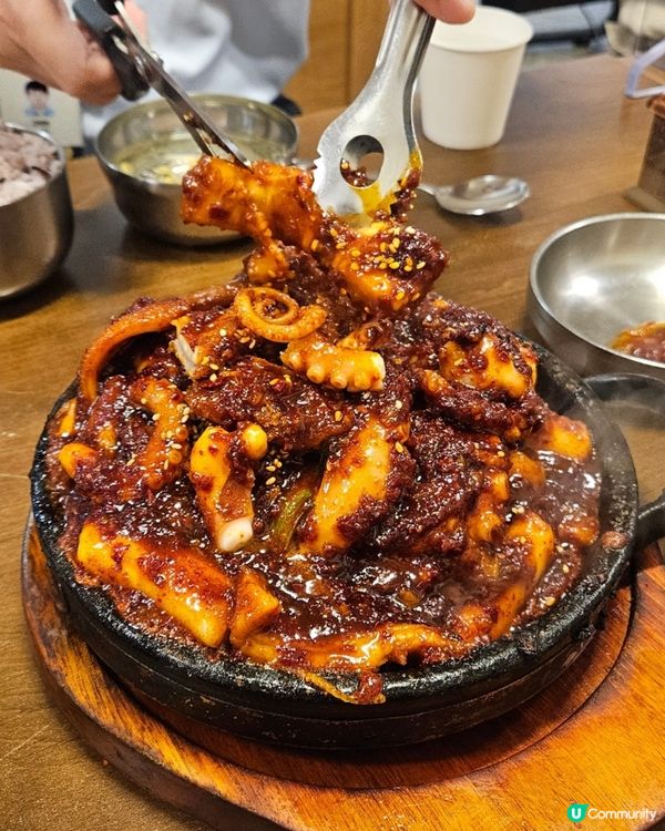 🇰🇷 大邱｜當地人推薦🔥超人氣辣炒章魚鐵板店