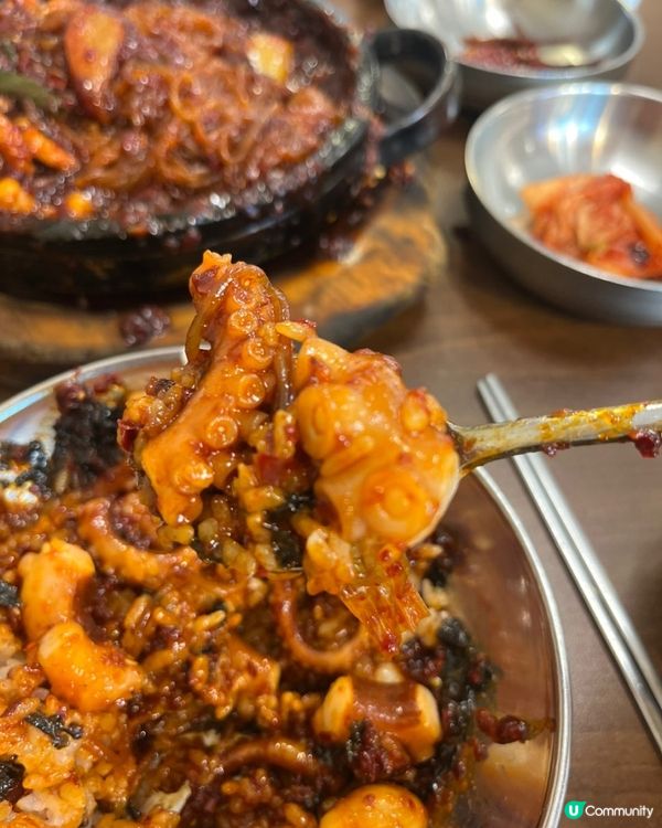 🇰🇷 大邱｜當地人推薦🔥超人氣辣炒章魚鐵板店