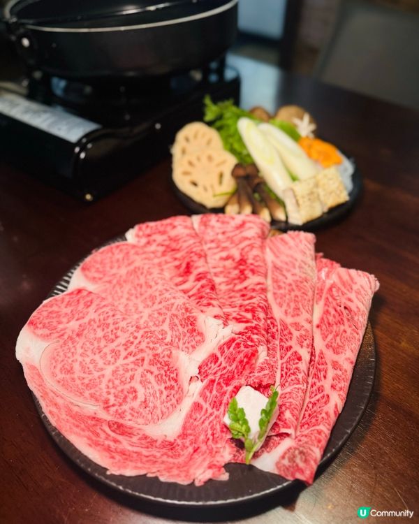 觀塘隱世和牛壽喜燒🤤 $499嘆宮崎牛！