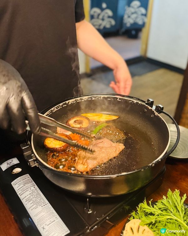 觀塘隱世和牛壽喜燒🤤 $499嘆宮崎牛！