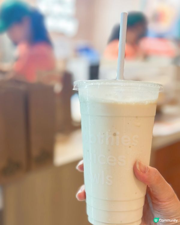 美國健康飲品🥤  新鮮水果果昔，真材實料！😋