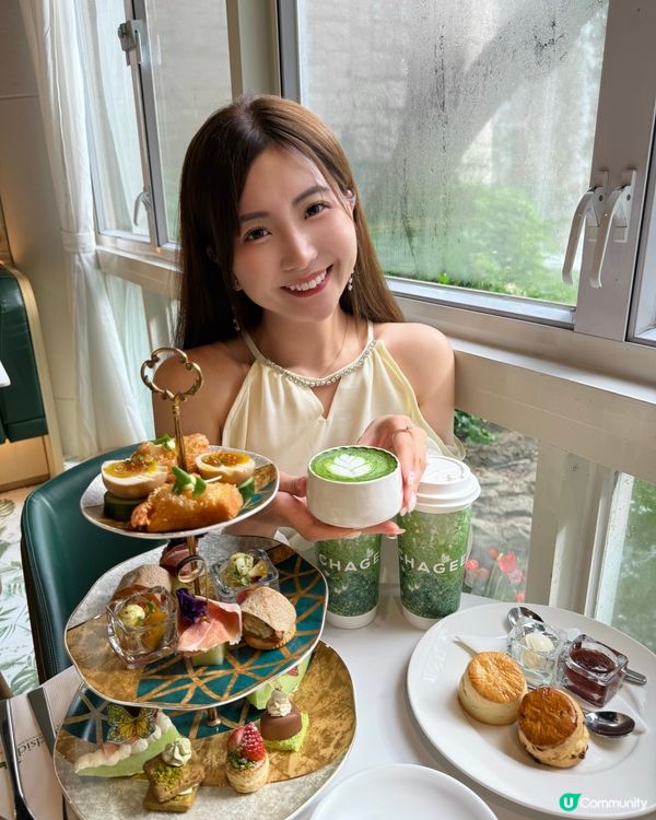 香港湖畔小瀑布下午茶 🏞️🍰打卡一流