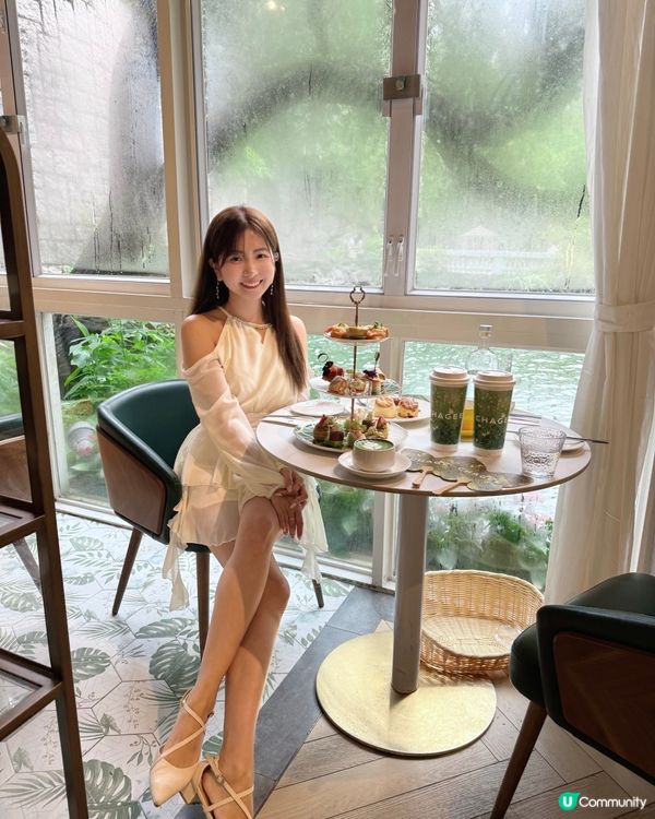 香港湖畔小瀑布下午茶 🏞️🍰打卡一流