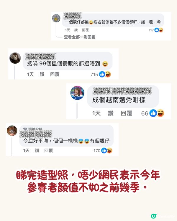 全民造星6︳9位參賽者竟然同明星撞樣！年齡最大參賽者原來係某歌手的男友？