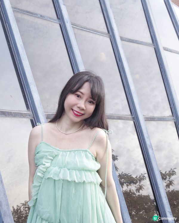 戴住靚靚迷你珍珠頸鏈💗心情特別好😌