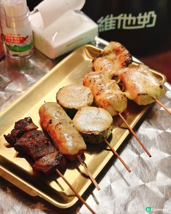 銅鑼灣串燒新玩法🤩 維他奶醬串燒