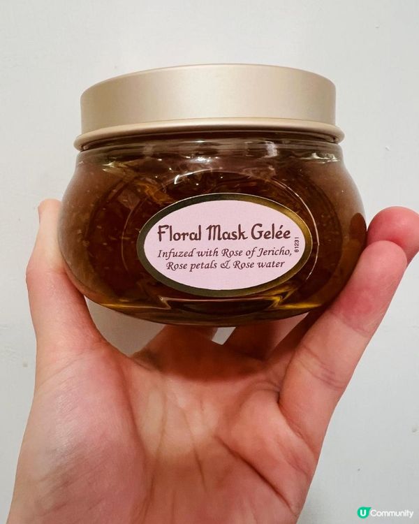 SABON玫瑰花瓣保濕面膜