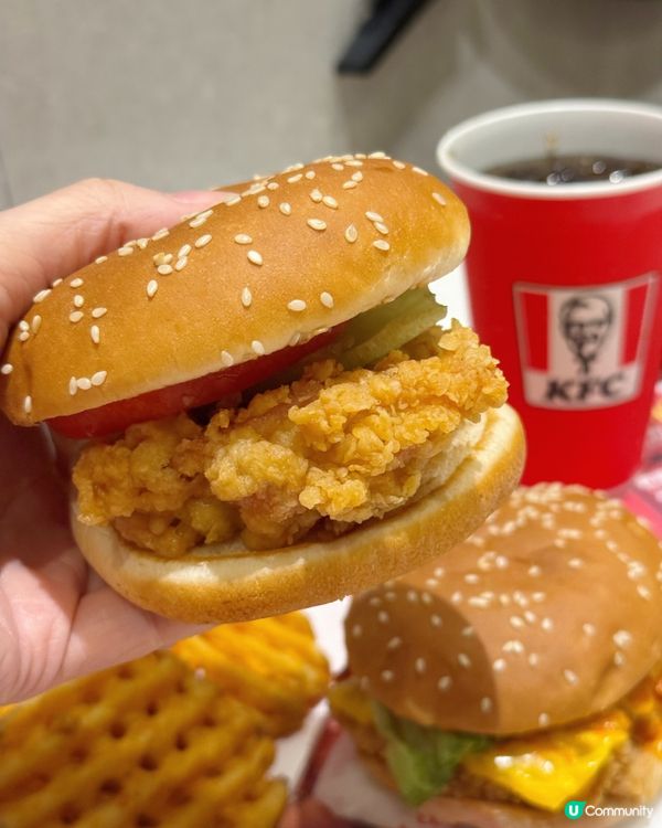 KFC全新推出「🔥辛口味．肯過癮系列」