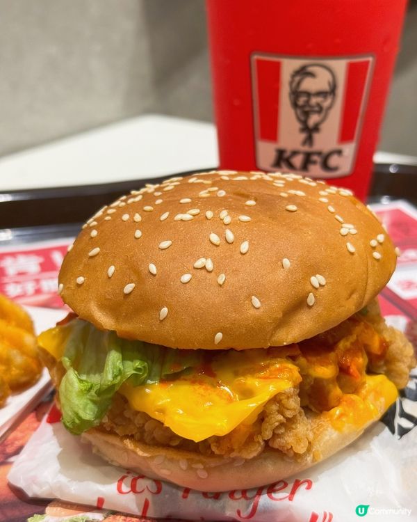 KFC全新推出「🔥辛口味．肯過癮系列」