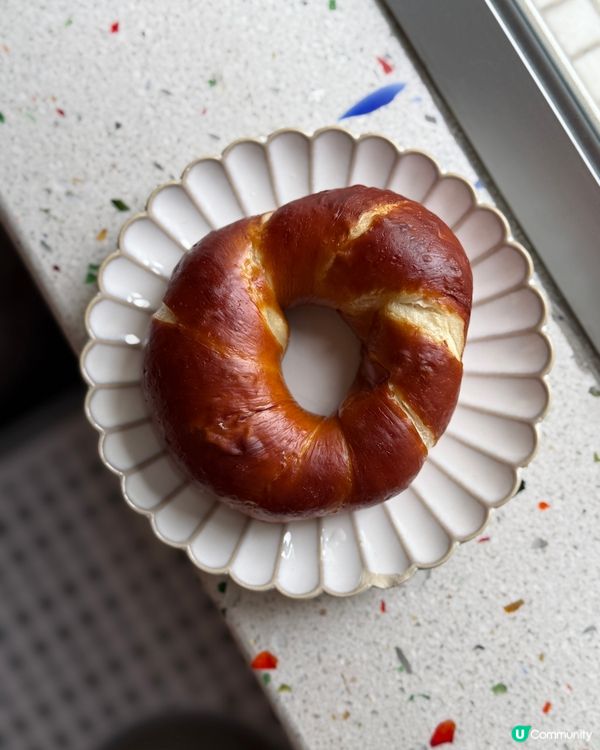 台中鹼水貝果🥯 鬆軟香口，鹹香惹味！😋