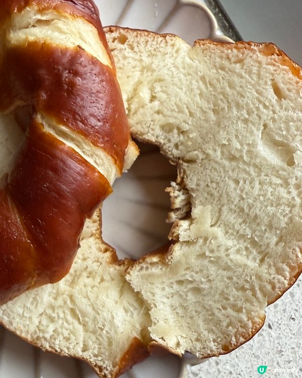 台中鹼水貝果🥯 鬆軟香口，鹹香惹味！😋