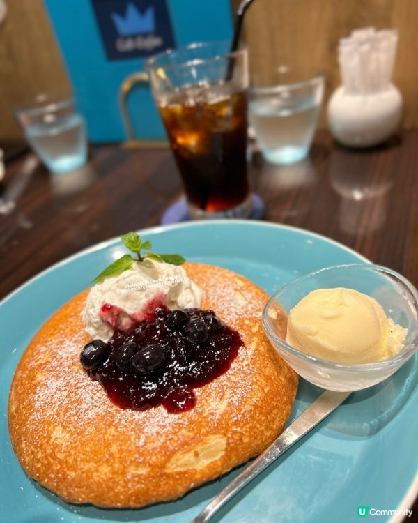 嘆件pancake 飲杯 KING/QUEEN coffee