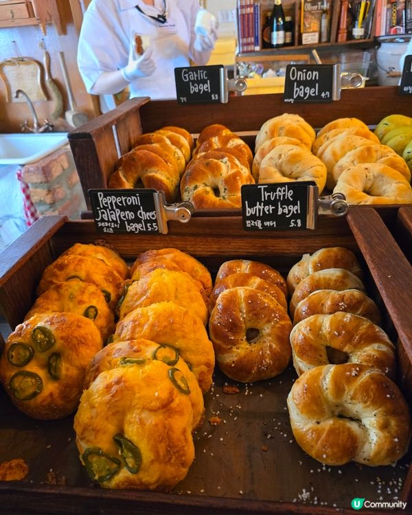 首爾必訪的人氣咖啡店！😍 ～ London Bagel M