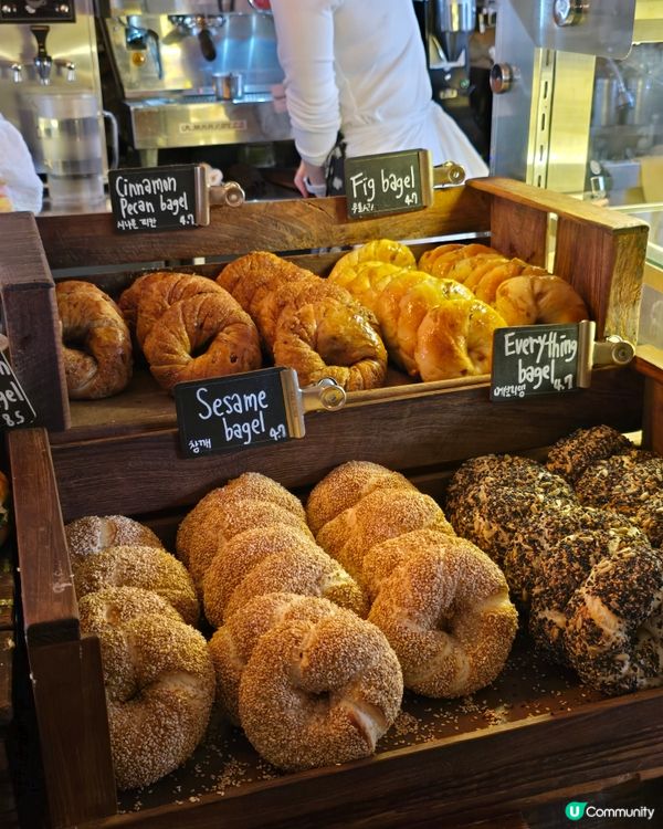 首爾必訪的人氣咖啡店！😍 ～ London Bagel M