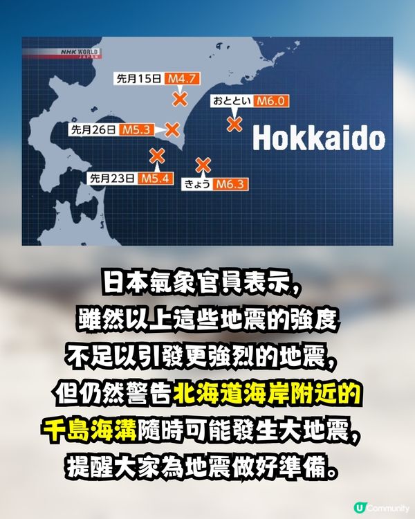日本地震頻發！🇯🇵北海道一個月5次強震⚠️附必備防災Apps+逃生包建議💥🎒🆘