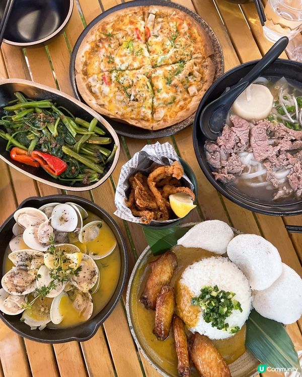 露營🏕️風格主題越🇻🇳泰🇹🇭餐廳✨💛