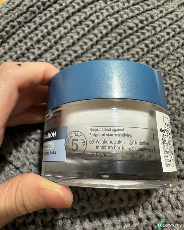 cetaphil 敏感肌都岩用既water gel❤️