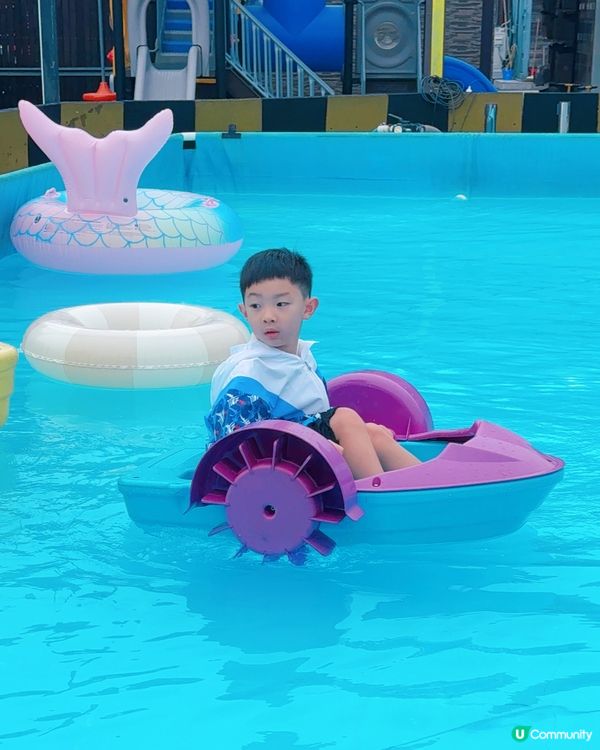 元朗農樂營☀️💦  親子玩水天堂！