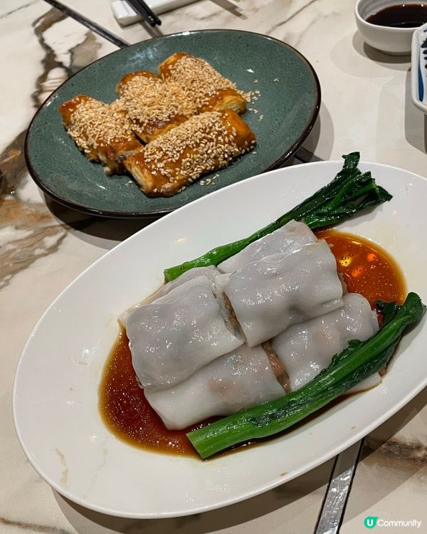 數碼港鍾菜館點心😋