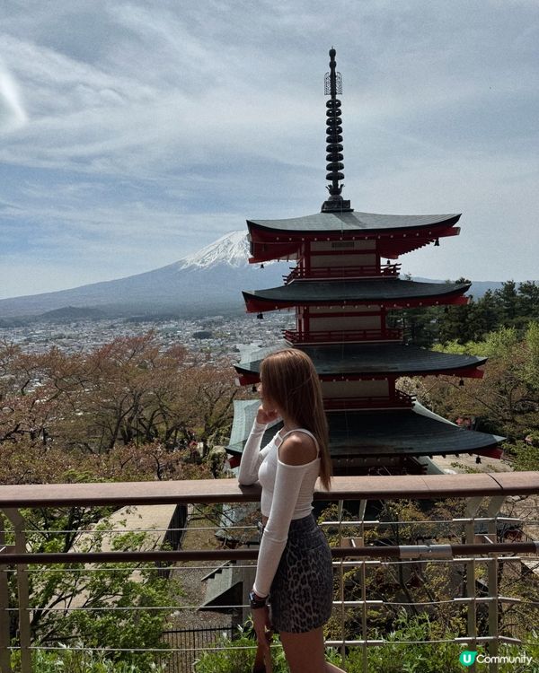 一覽無遺的富士山🗻