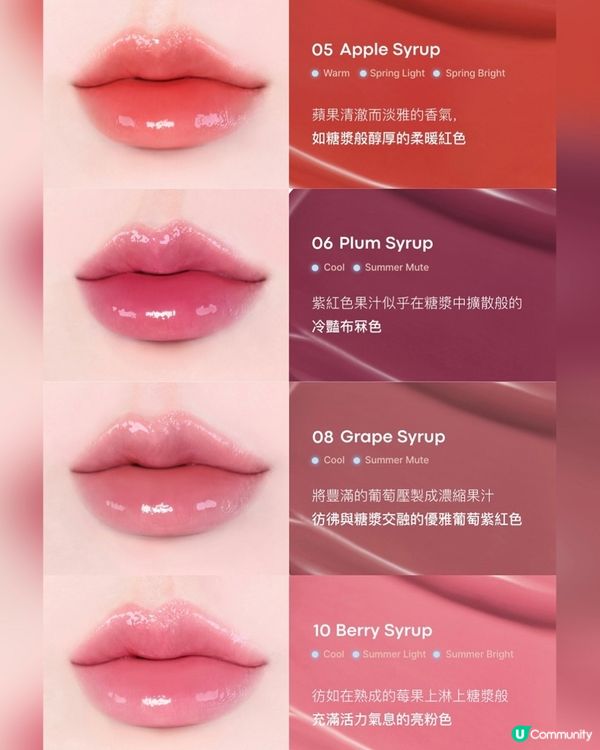 ✨大熱水光嘟嘟唇🫦