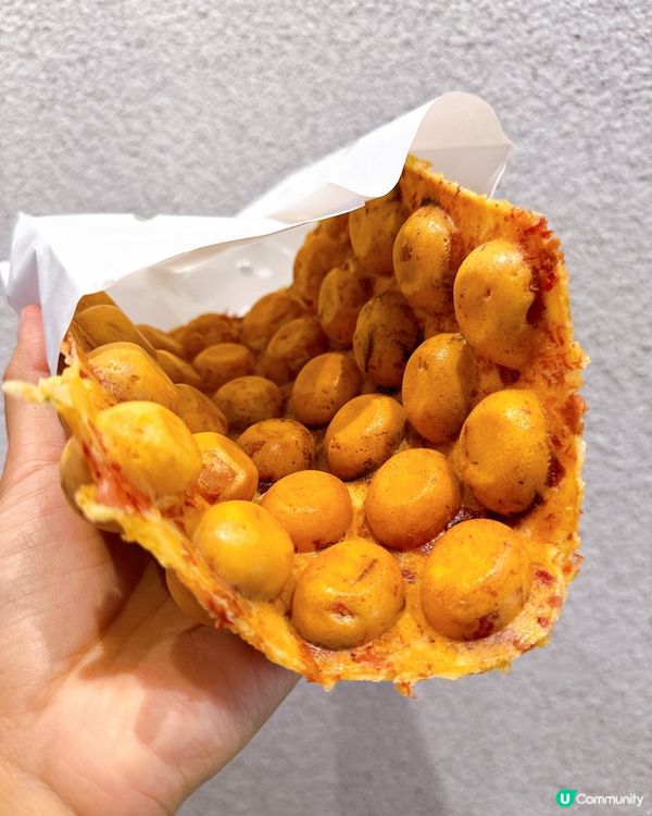 菠蘿包雞蛋仔 🍍🥚  香港地道小食新組合！